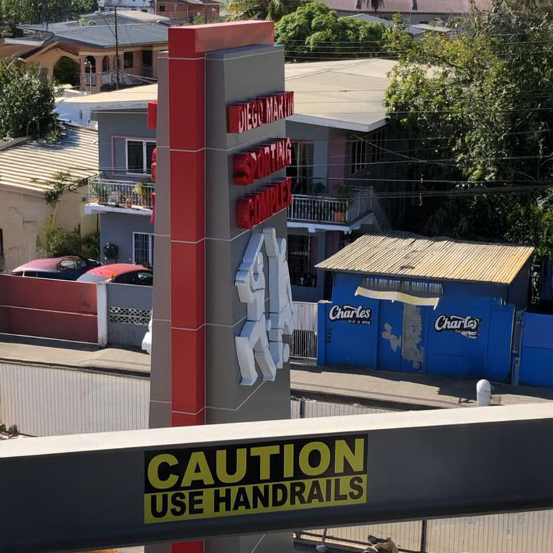 Pylon Signs in Chaguanas Trinidad and Tobago