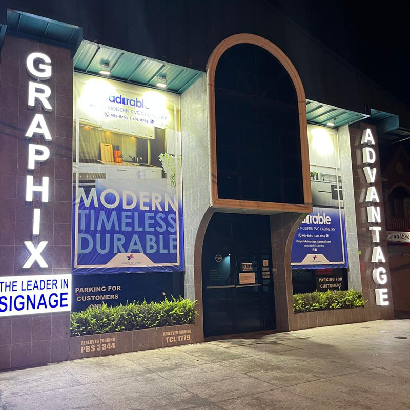 Channel Letter Signs in Chaguanas Trinidad and Tobago