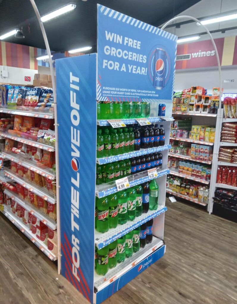 Supermarket & Retail Signs in Chaguanas, Trinidad and Tobago