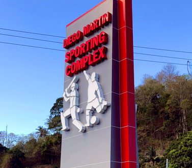 Pylon Signs in Chaguanas, Trinidad and Tobago