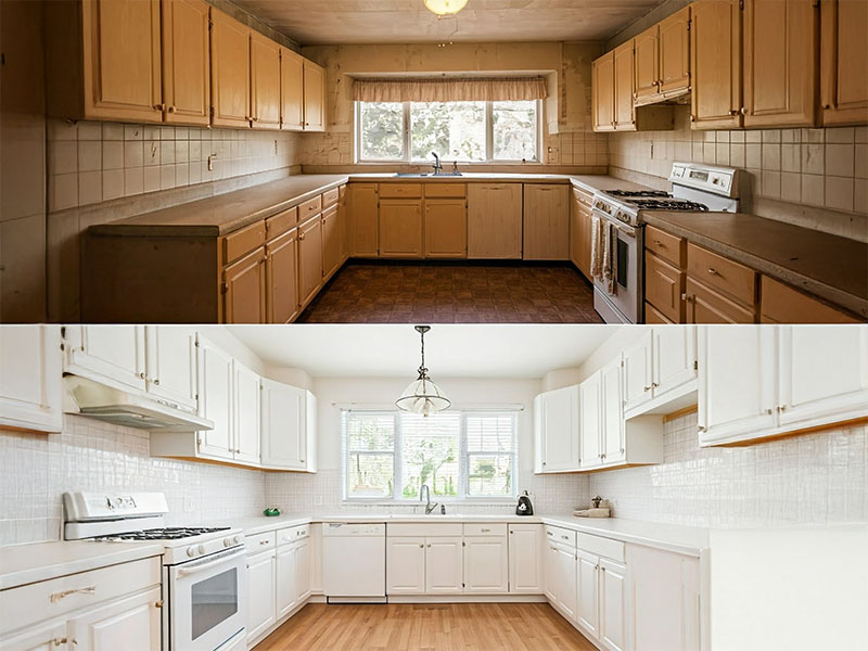 PVC kitchen doors in Trinidad and Tobago